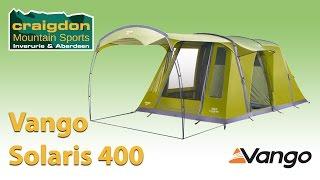 Vango Solaris 400 - 2017 - Craigdon Mountain Sports