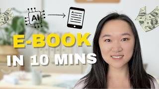 How to Write an Ebook in 10 Mins (AI Automation that can make $1000 a week)