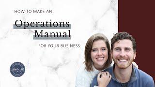 How to Create an Operations Manual for your Business 