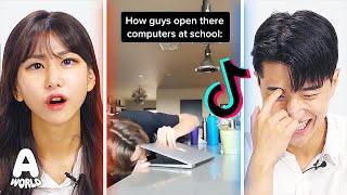 Boy vs Girls React to "ONLY GUYS CAN UNDERSTAND Tiktok"