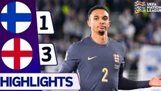 ENGLAND (03) vs (01) FINLAND MATCH HIGHLIGHTS | UEFA NATIONAL LEAGUE | XTREME