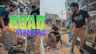 Ajj tak ka sab sai mushkil tareen task  - Road repairing -Adnan Khan Fixit