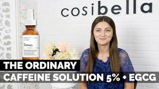 Сыворотка под глаза от The Ordinary - Caffeine Solution 5% + EGCG. Убирает ли отечность?