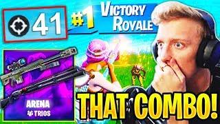 Unknown Pro Gets *NEW* WORLD RECORD 41 KILLS ARENA! *SOLO TRIO* Fortnite