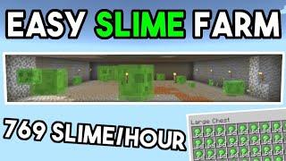 How To Make a Slime Farm In Minecraft Bedrock 1.21! - MCPE, Xbox, PS4, Windows, Switch