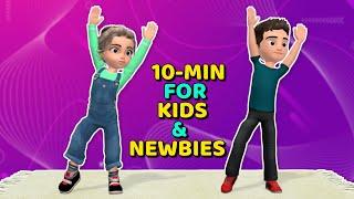 10-MINUTE FULL BODY EXERCISES FOR KIDS & NEWBIES