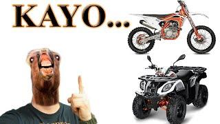 Kayo ATV and Kayo Dirt Bikes - Because You Asked...