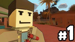 ВЫЖИВАНИЕ С НУЛЯ НА ОСТРОВЕ #1 Unturned (выживание Easter Island)