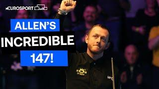 MAXIMUM 147 BREAK for Mark Allen  | The Masters 2024