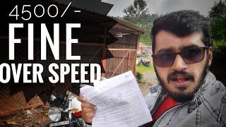 Interceptor 650 | Kerala Police | Over Speeding Fine 4500/-