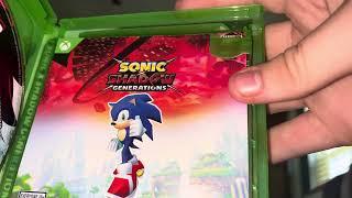 Sonic x shadow generations Xbox series X unboxing early