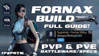 Fornax Shotgun BUILD! Complete F2P Guide! Best PVE Shotgun you'll ever see! | Earth: Revival