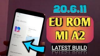 MIUI 12 20.6.11 MI A2 EU ROM | REDMI NOTE 7 Port | MI A2 Latest Update