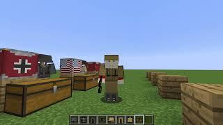 Flans mod 1.12.2 content pack ww2 weapons in minecraft part 1/2