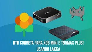 Como baixar e gravar o lakka na tv box e escolher o DTB corretamente. X96 mini e T95  Max Plus.