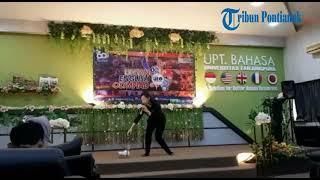 Fasih Berbahasa Inggris  Begini Suasana Lomba Story Telling di Untan Olympiad English