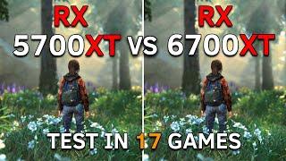 RX 5700 XT vs RX 6700 XT | Test In 17 Games at 1080p | 2023