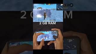  2 GB RAM Fastest 3 Finger Handcam | #foryou #foryoupage #freefire #freefirehighlights #handcam