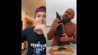 Tom Holland react to Fresh Caviar Russia! #chips #russia