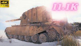 FV4005 Stage II  11.117 Damage World of Tanks,WoT tank battle