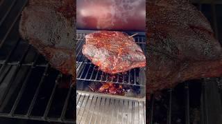12 Hour Smoked Pork #smokedpork #smokedfood #traeger #shorts