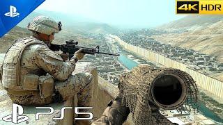 US MEXICO BORDER WAR REALISTIC ULTRA GRAPHICS GAMEPLAY | Call of Duty 4k60