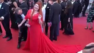 Yulia Rybakova, from Russia, was left standing in her underwear at Cannes | Cannes 2018