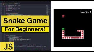 SNAKE GAME - Pure Vanilla JavaScript project