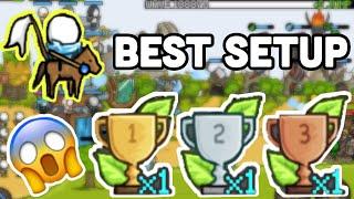 GROW CASTLE BEST SETUP | SEASON WAVING BUILD / PUSH BUILD [성키우기]