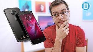 MOTO Z2 FORCE - Ele vai vir CARO! Será que vai valer a pena?