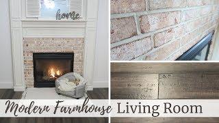 Modern Farmhouse Living Room Makeover | Part 3