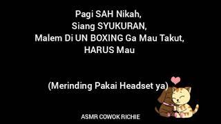 ASMR COWOK - Pagi SAH, Siang SYUKURAN, Malem Di UN BOXING Ga Mau Takut (Pakai Headset ya)