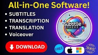 Unlock the Magic of Subtitle Sphere: Free Transcription, Translation, AI Narration & Subtitling