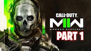 Call of Duty MW2 Campaign Gameplay Walkthrough, Part 1! (COD Modern Warfare 2)