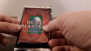 Opening a Beast Masters Booster Pack