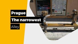The narrowest alley in Prague - 4K video - Products Explorer YouTube channel