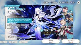 My Genshin Impact Gameplay: Skirk Banner! Let's Wish Upon A Void Star!