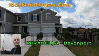 Mirabella | Plan 1434 Townhouse | Kb Home tour | Davenport New Construction Realtor