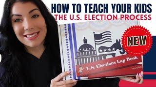 BRAND NEW* Homeschool Curriculum! Sonlight's U.S. Election Lap Book Kit Review!