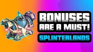 Rshare BONUSES are NECESSARY | Splinterlands