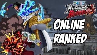 One piece burning blood Akainu Aokiji Kizaru Online ranked matches