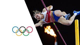 Yelena Isinbayeva Wins Gold in Pole Vault - Athens 2004 Olympics