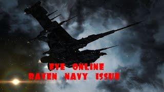 Eve online Raven navy issue - дальнобойный фит 200 км+