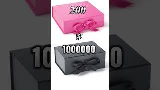 chuse your gift box| low prize vs high prize challenge #shorts