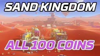 [Super Mario Odyssey] All Sand Kingdom Coins (100 purple local coins)