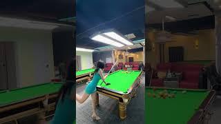 Skill Billiards - Hot Girl (45) #billiards #bida #snooker #pool