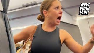 Woman has meltdown over ‘not real’ passenger on American Airlines flight: ‘I’m getting the f–k off’