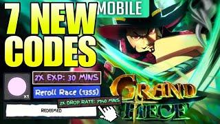 *NEW CODES* ALL NEW WORKING CODES IN GRAND PIECE ONLINE 2024 JULY! ROBLOX GPO CODES