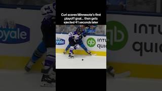 Curl with a check to the head on Fast #pwhl #Curl #TorontoSceptres #MinnesotaFrost #pwhlPlayoffs