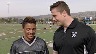 Miles Burris Visits The Bay Area Regional NFL Flag National Tournament | NFL Rush | NFL Films
